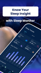 Sleep Monitor: Sleep Trackerتجربة نوم أكثر راحة من خلال تتبع دورة النوم وتسجيلها 2