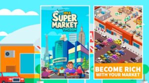 تحميل لعبة Idle Supermarket Tycoon مهكرة 2025 2